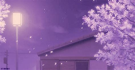 In this ephemeral moment, the essence of aesthetic anime comes to life. . Aesthetic anime gifs